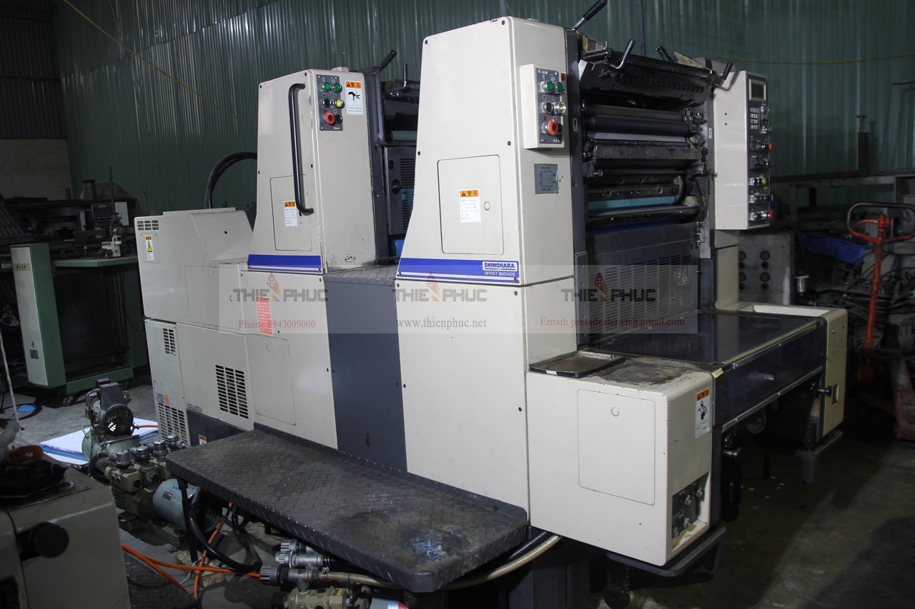 Máy in offset 2 màu Shinohara TP362